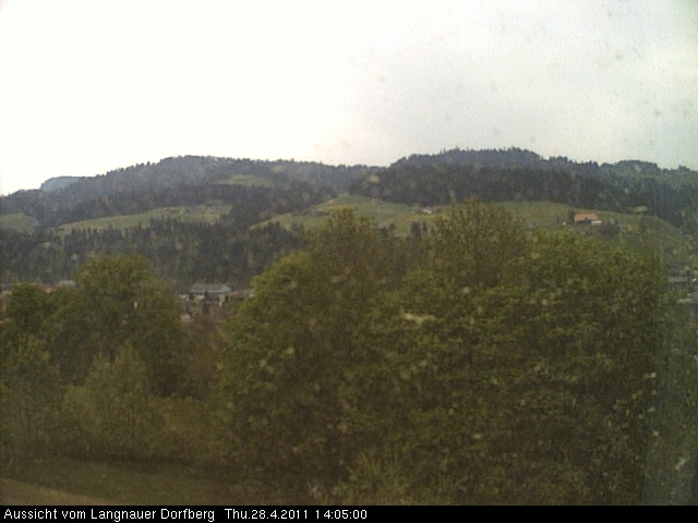 Webcam-Bild: Aussicht vom Dorfberg in Langnau 20110428-140500