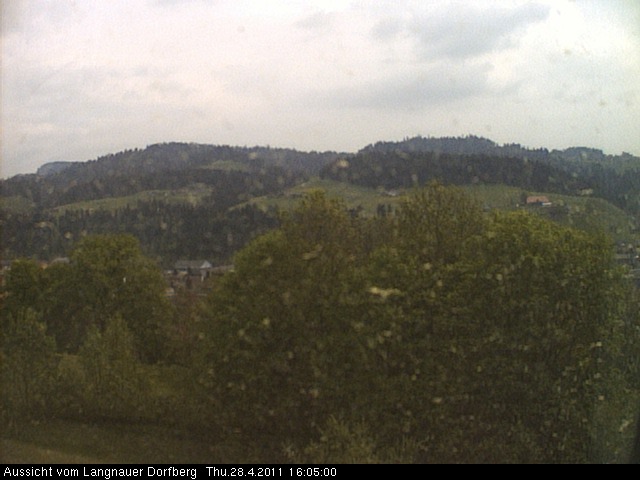 Webcam-Bild: Aussicht vom Dorfberg in Langnau 20110428-160500