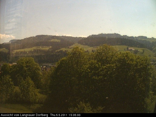 Webcam-Bild: Aussicht vom Dorfberg in Langnau 20110505-150500