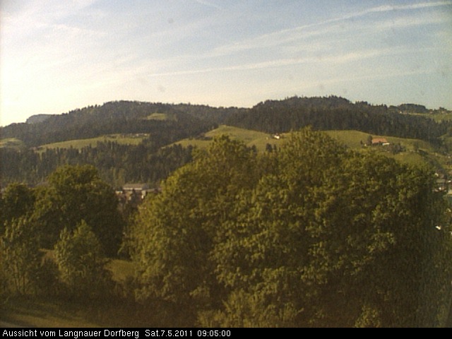 Webcam-Bild: Aussicht vom Dorfberg in Langnau 20110507-090500