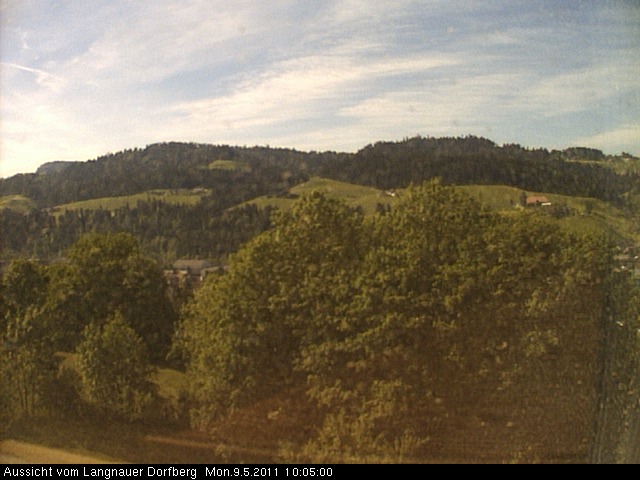 Webcam-Bild: Aussicht vom Dorfberg in Langnau 20110509-100500