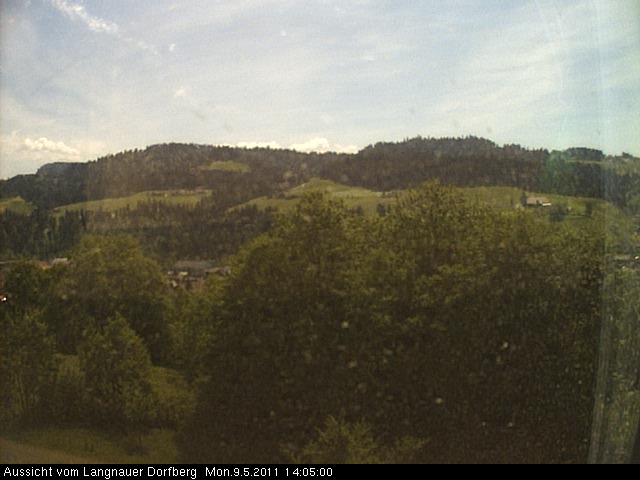 Webcam-Bild: Aussicht vom Dorfberg in Langnau 20110509-140500