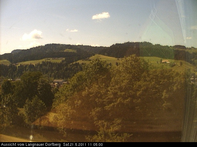 Webcam-Bild: Aussicht vom Dorfberg in Langnau 20110521-110500