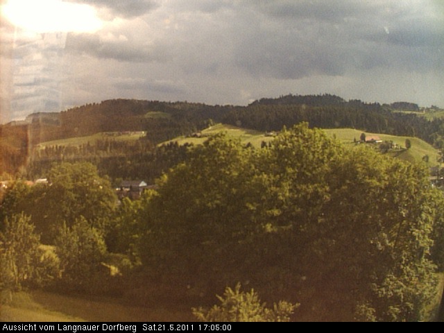Webcam-Bild: Aussicht vom Dorfberg in Langnau 20110521-170500