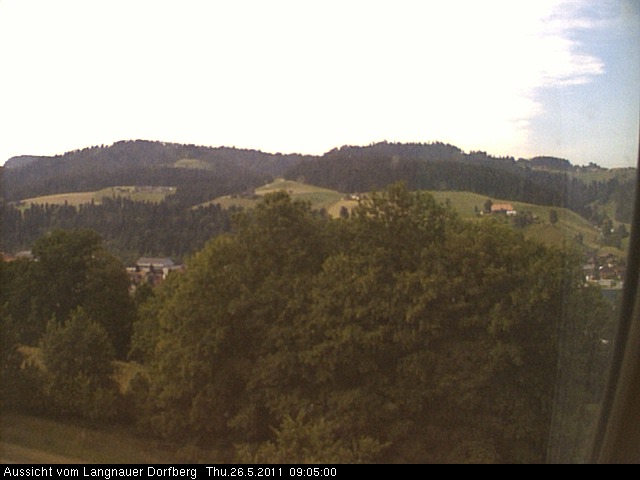 Webcam-Bild: Aussicht vom Dorfberg in Langnau 20110526-090500