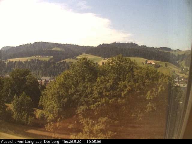 Webcam-Bild: Aussicht vom Dorfberg in Langnau 20110526-100500