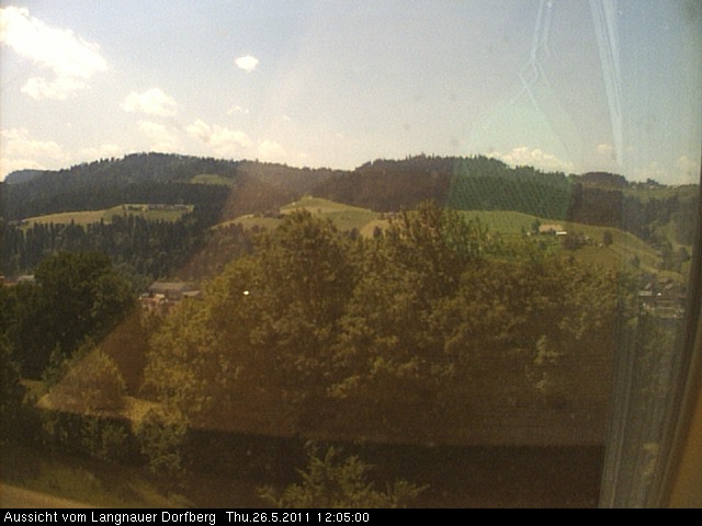 Webcam-Bild: Aussicht vom Dorfberg in Langnau 20110526-120500