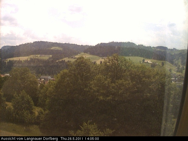 Webcam-Bild: Aussicht vom Dorfberg in Langnau 20110526-140500