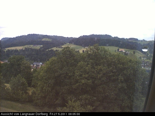 Webcam-Bild: Aussicht vom Dorfberg in Langnau 20110527-080500