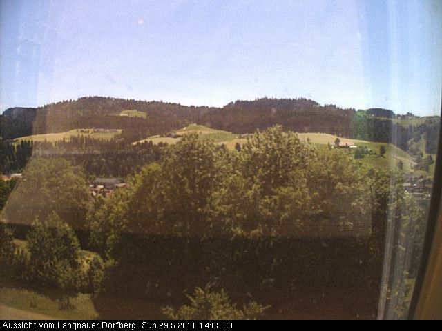 Webcam-Bild: Aussicht vom Dorfberg in Langnau 20110529-140500