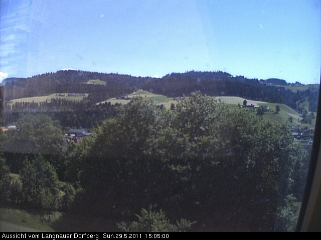 Webcam-Bild: Aussicht vom Dorfberg in Langnau 20110529-150500
