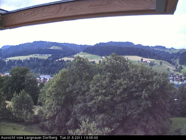 Webcam-Bild: Aussicht vom Dorfberg in Langnau 20110531-100500