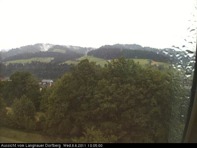 Webcam-Bild: Aussicht vom Dorfberg in Langnau 20110608-100500