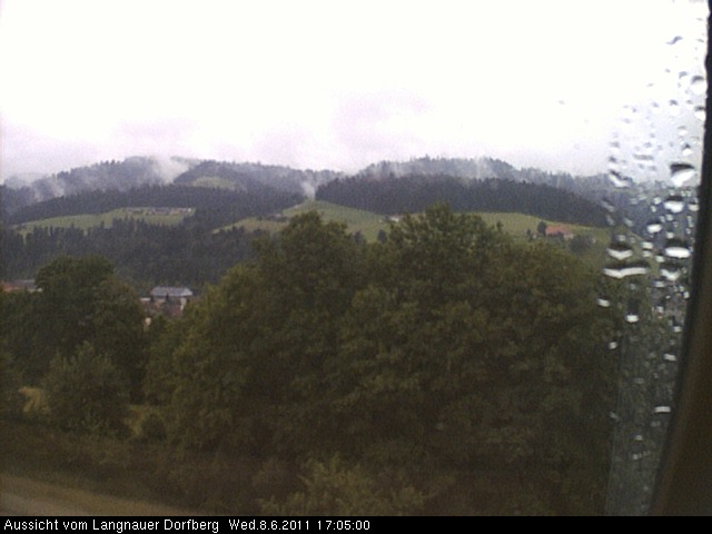 Webcam-Bild: Aussicht vom Dorfberg in Langnau 20110608-170500