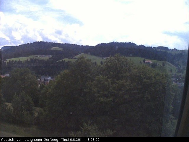 Webcam-Bild: Aussicht vom Dorfberg in Langnau 20110616-150500