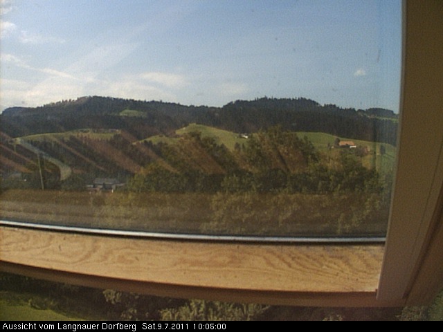 Webcam-Bild: Aussicht vom Dorfberg in Langnau 20110709-100500