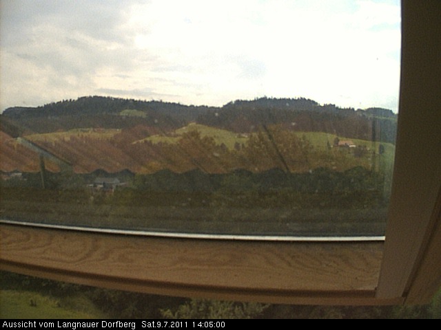 Webcam-Bild: Aussicht vom Dorfberg in Langnau 20110709-140500