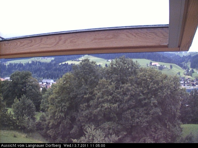 Webcam-Bild: Aussicht vom Dorfberg in Langnau 20110713-110500