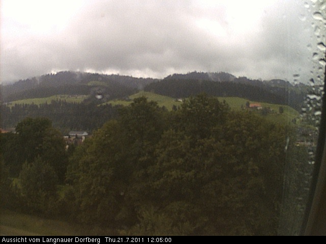 Webcam-Bild: Aussicht vom Dorfberg in Langnau 20110721-120500