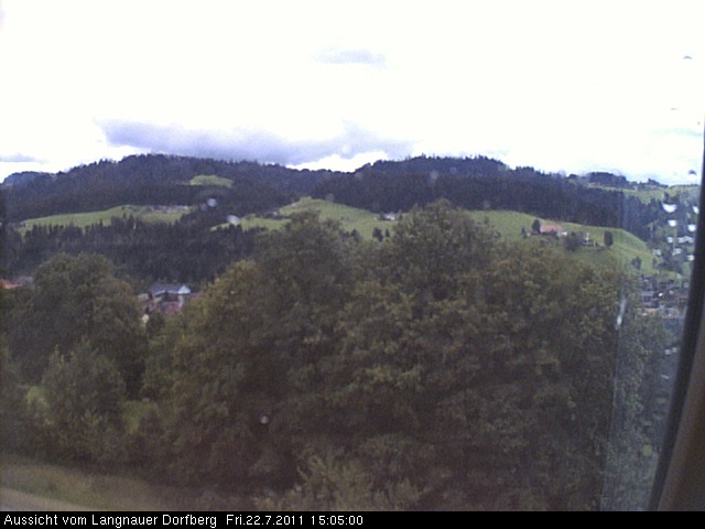 Webcam-Bild: Aussicht vom Dorfberg in Langnau 20110722-150500