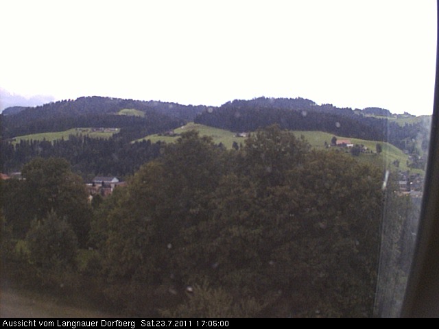 Webcam-Bild: Aussicht vom Dorfberg in Langnau 20110723-170500