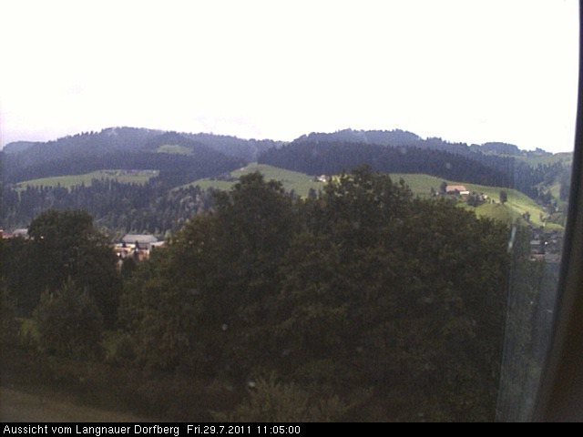 Webcam-Bild: Aussicht vom Dorfberg in Langnau 20110729-110500