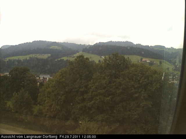 Webcam-Bild: Aussicht vom Dorfberg in Langnau 20110729-120500