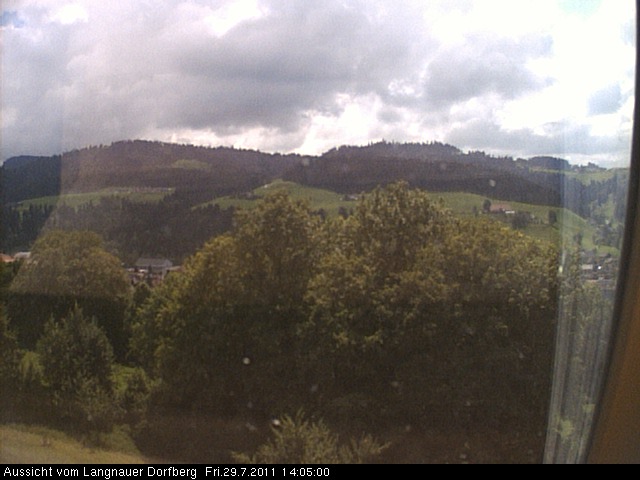 Webcam-Bild: Aussicht vom Dorfberg in Langnau 20110729-140500