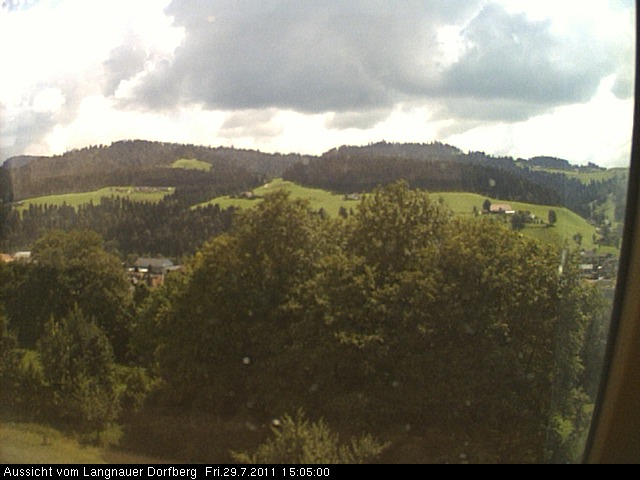 Webcam-Bild: Aussicht vom Dorfberg in Langnau 20110729-150500