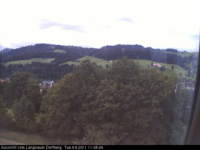 Webcam-Bild: Aussicht vom Dorfberg in Langnau 20110809-110500