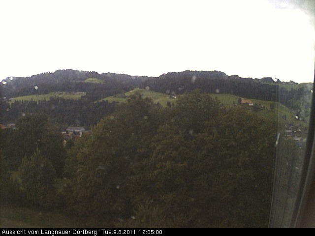 Webcam-Bild: Aussicht vom Dorfberg in Langnau 20110809-120500