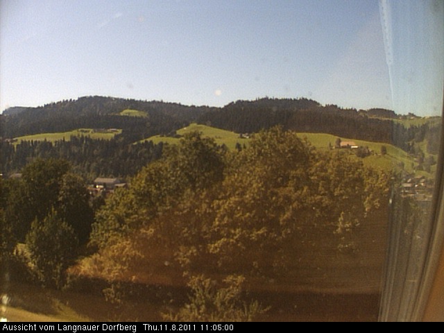 Webcam-Bild: Aussicht vom Dorfberg in Langnau 20110811-110500