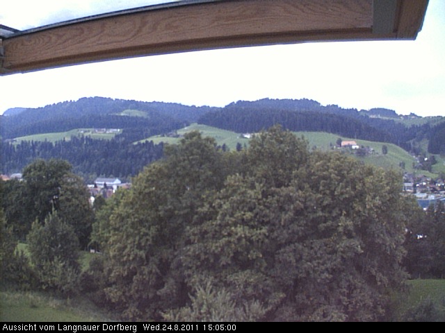 Webcam-Bild: Aussicht vom Dorfberg in Langnau 20110824-150500