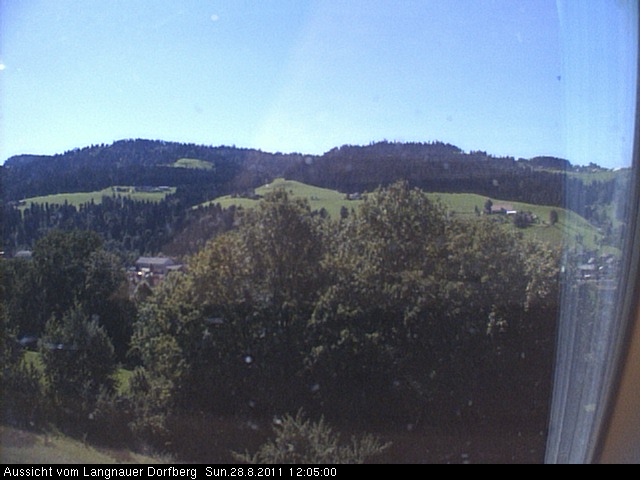 Webcam-Bild: Aussicht vom Dorfberg in Langnau 20110828-120500