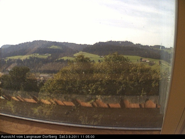 Webcam-Bild: Aussicht vom Dorfberg in Langnau 20110903-110500