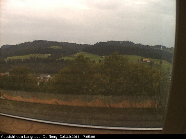 Webcam-Bild: Aussicht vom Dorfberg in Langnau 20110903-170500