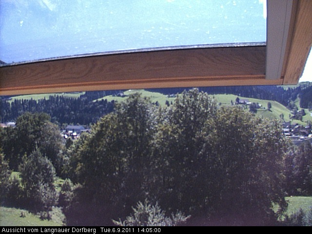 Webcam-Bild: Aussicht vom Dorfberg in Langnau 20110906-140500