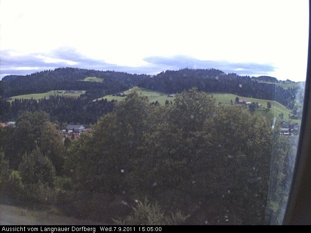 Webcam-Bild: Aussicht vom Dorfberg in Langnau 20110907-150500