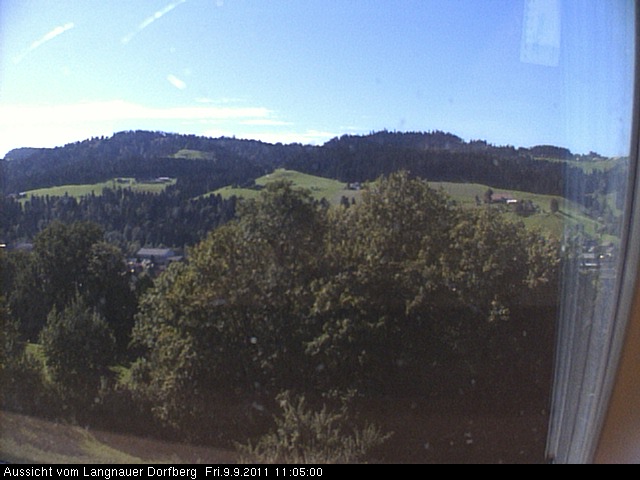 Webcam-Bild: Aussicht vom Dorfberg in Langnau 20110909-110500