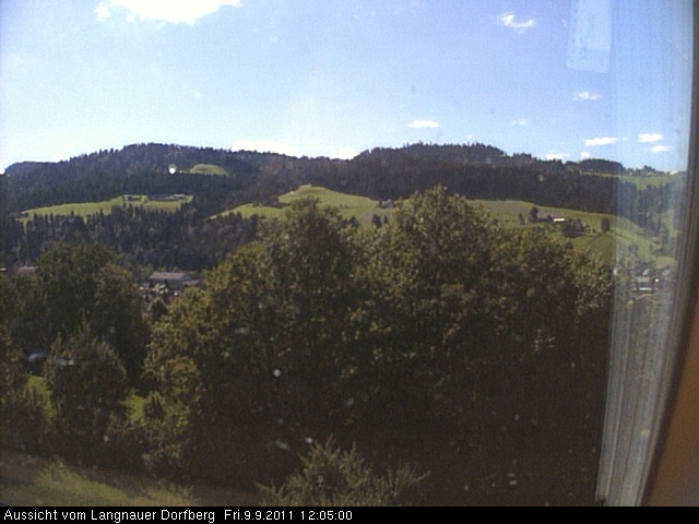 Webcam-Bild: Aussicht vom Dorfberg in Langnau 20110909-120500