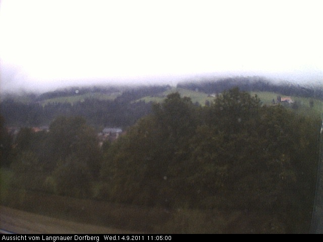 Webcam-Bild: Aussicht vom Dorfberg in Langnau 20110914-110500