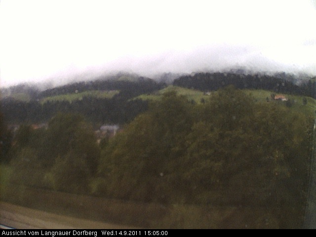 Webcam-Bild: Aussicht vom Dorfberg in Langnau 20110914-150500