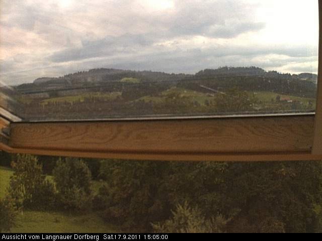 Webcam-Bild: Aussicht vom Dorfberg in Langnau 20110917-150500