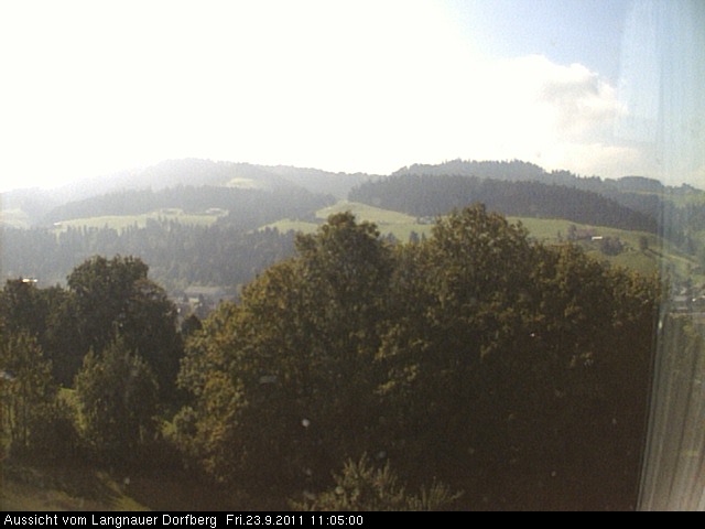 Webcam-Bild: Aussicht vom Dorfberg in Langnau 20110923-110500
