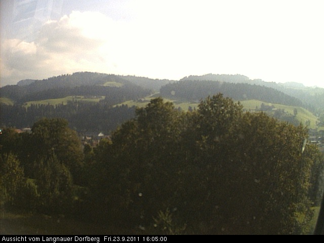 Webcam-Bild: Aussicht vom Dorfberg in Langnau 20110923-160500