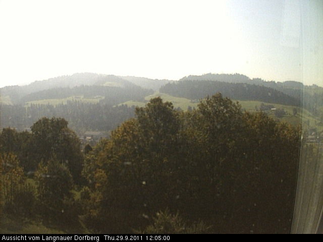 Webcam-Bild: Aussicht vom Dorfberg in Langnau 20110929-120500