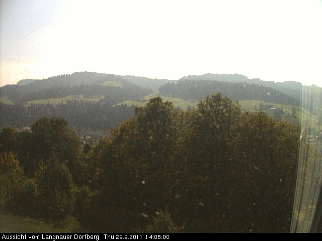 Webcam-Bild: Aussicht vom Dorfberg in Langnau 20110929-140500