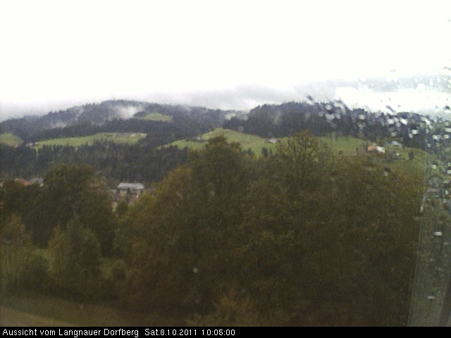 Webcam-Bild: Aussicht vom Dorfberg in Langnau 20111008-100500