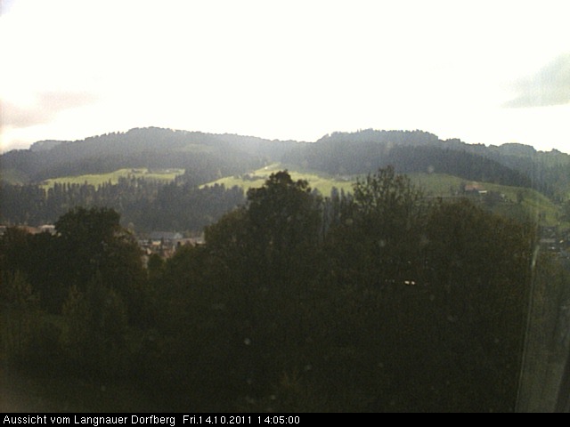 Webcam-Bild: Aussicht vom Dorfberg in Langnau 20111014-140500