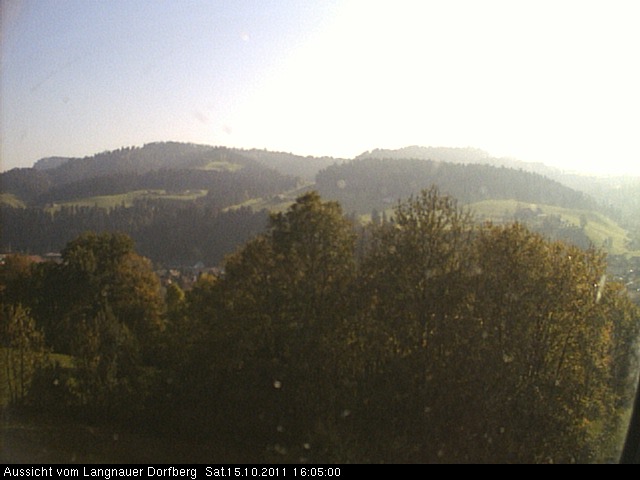 Webcam-Bild: Aussicht vom Dorfberg in Langnau 20111015-160500
